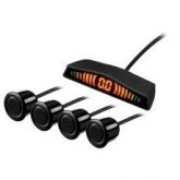 Sensor de Estacionamento com Display LED - 4 Sensores Preto